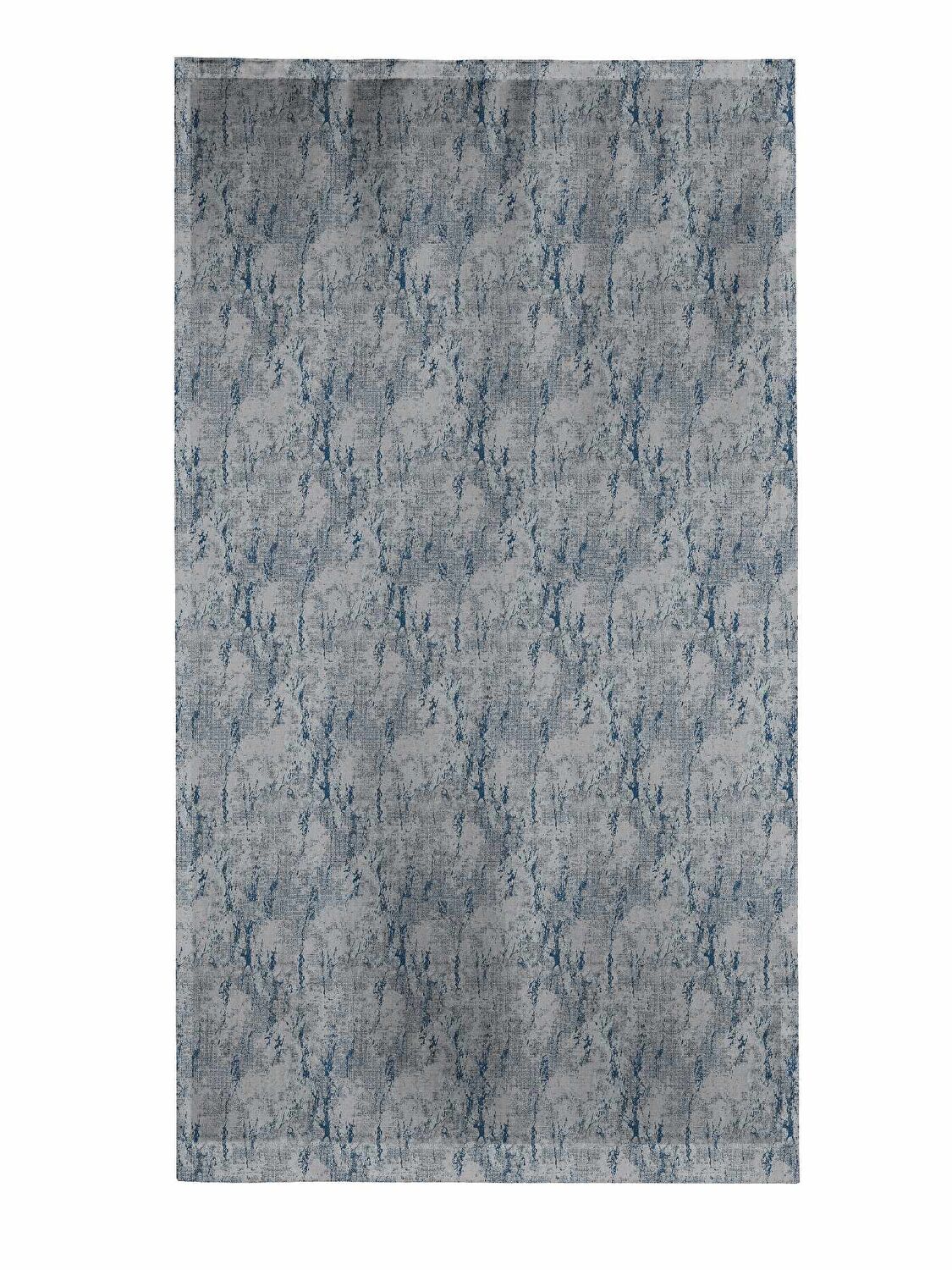 Taç Sora Fon Perde Lacivert Gri ( Max Yükseklik : 295 cm )