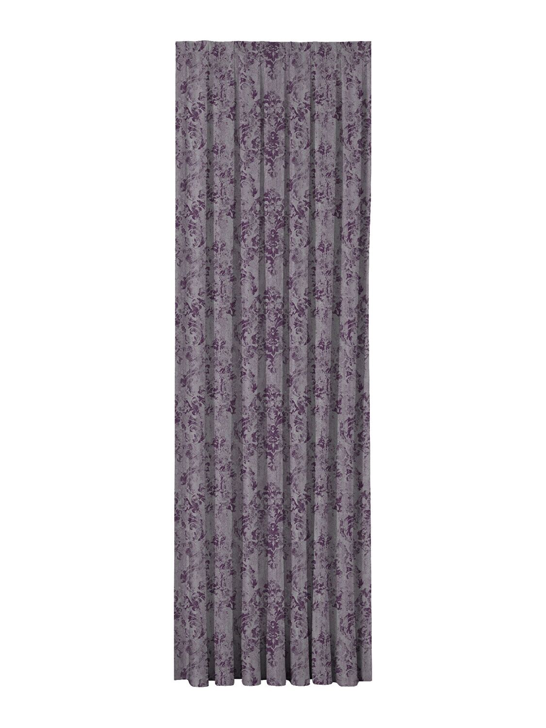 Taç Budeys Fon Perde Mor ( Max Yükseklik : 295 cm )