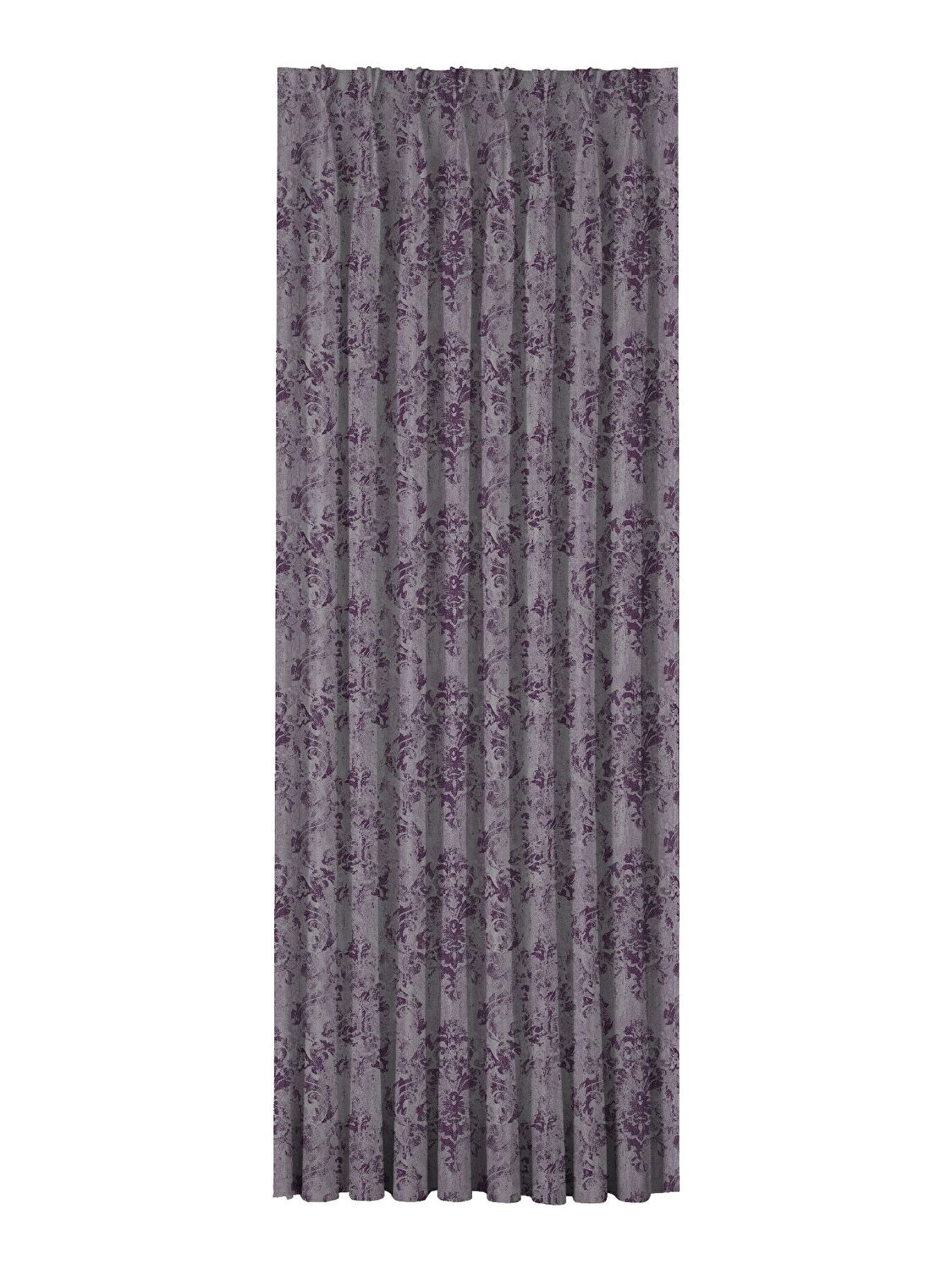 Taç Budeys Fon Perde Mor ( Max Yükseklik : 295 cm )