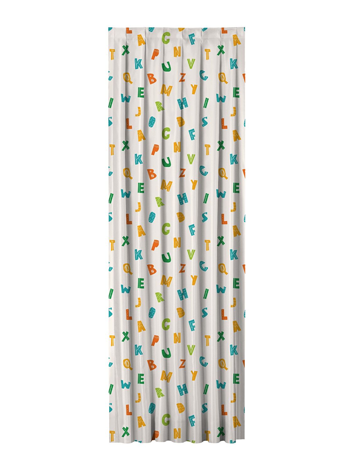 Taç Akaj Fon Perde Renkli ( Max Yükseklik : 280 cm )