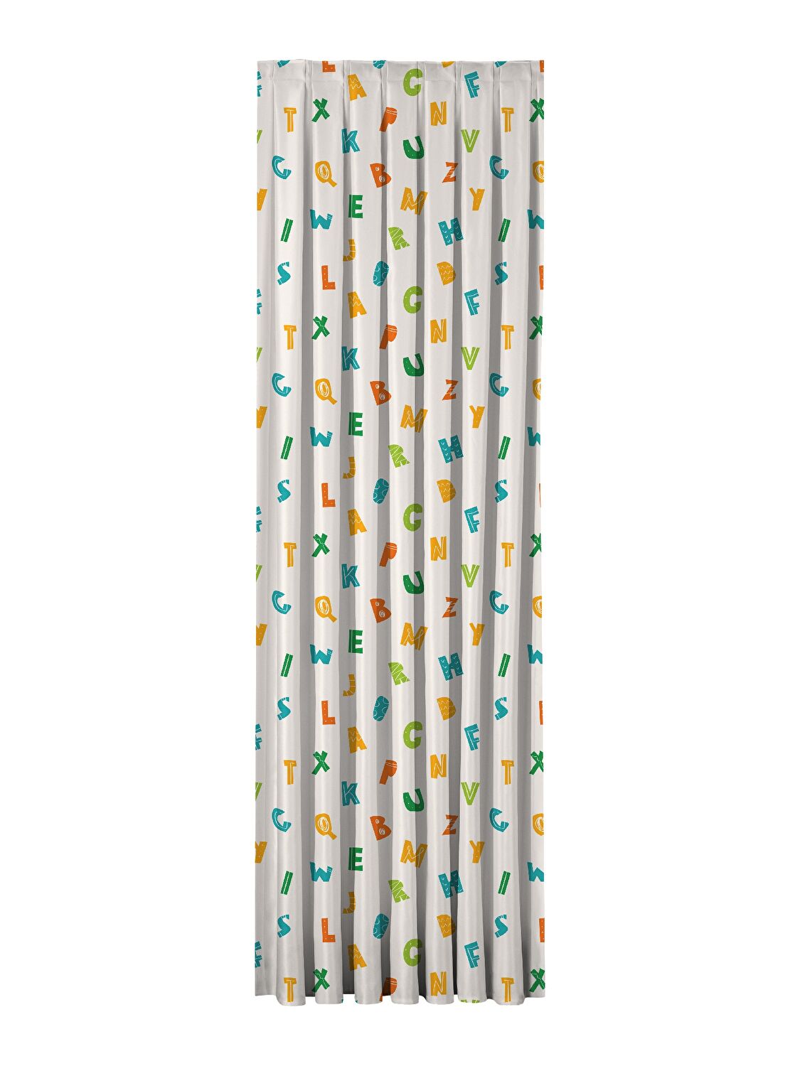 Taç Akaj Fon Perde Renkli ( Max Yükseklik : 280 cm )