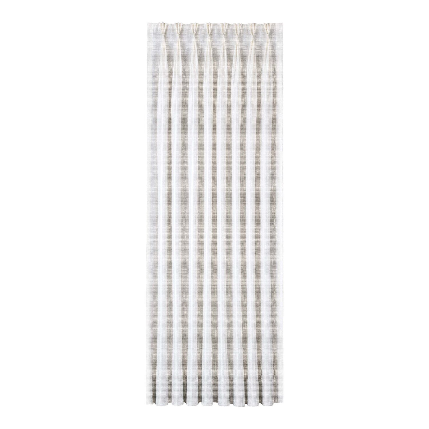 Taç Pompe Tül Perde Pudra ( Max Yükseklik : 280 cm )