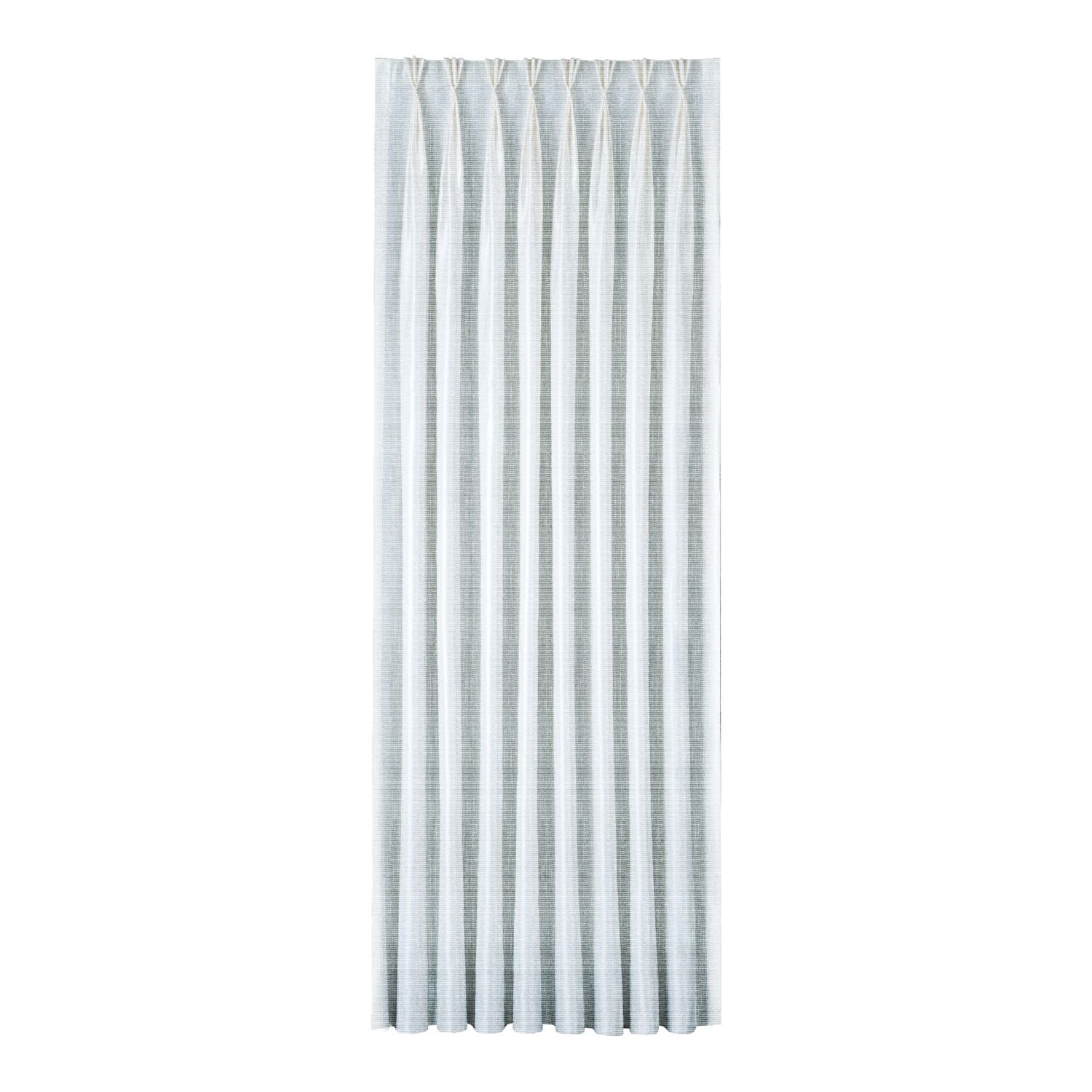 Taç Pompe Tül Perde Mavi ( Max Yükseklik : 280 cm )