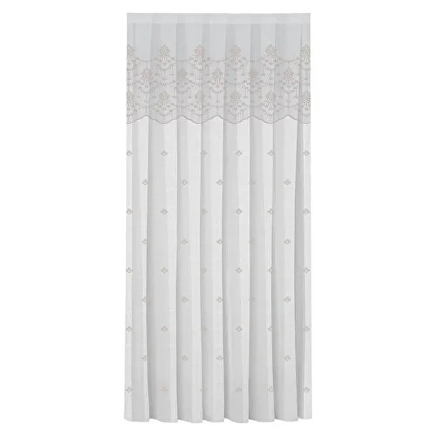 Taç Axelia Tül Perde Bej ( Max Yükseklik : 270 cm )