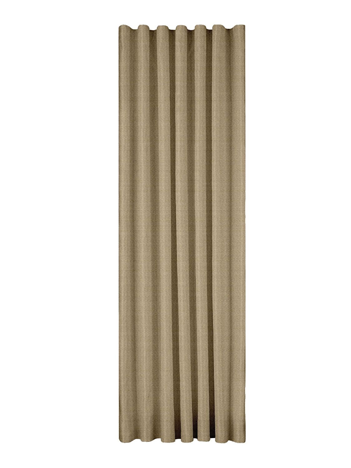 Taç Memph Fon Perde Bej ( Max Yükseklik : 278 cm )