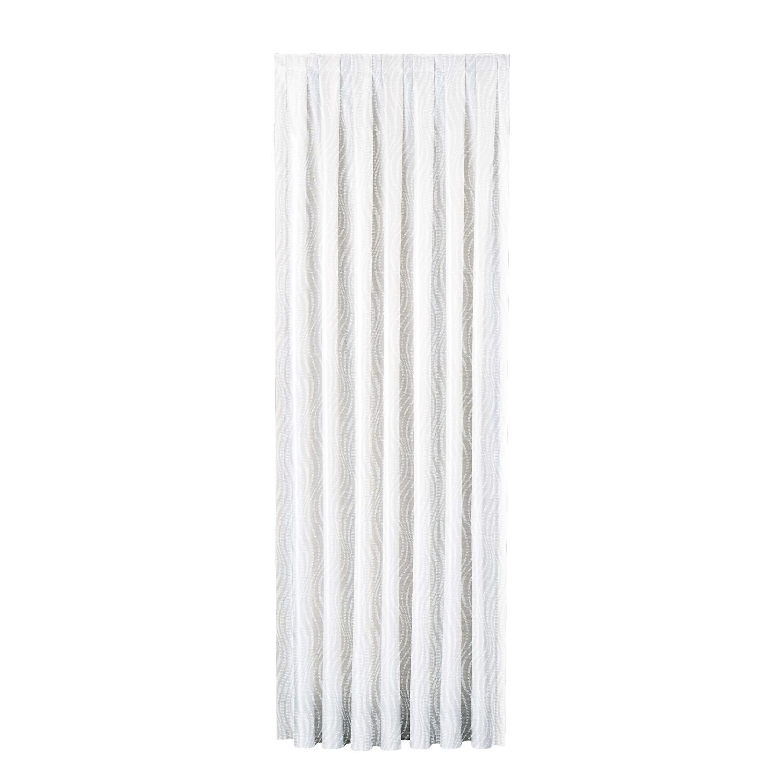 Taç Hyda Örme Tül Perde Gri ( Max Yükseklik : 270 cm )