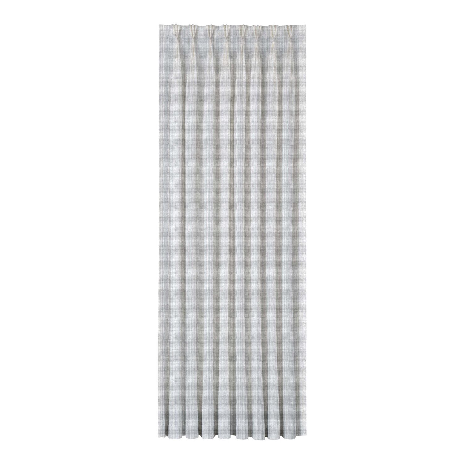 Taç Chur Tül Perde Gri ( Max Yükseklik : 295 cm )