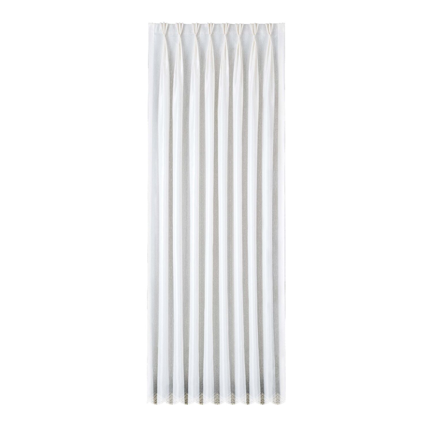 Taç Reindeer Tül Perde Bej ( Max Yükseklik : 270 cm )