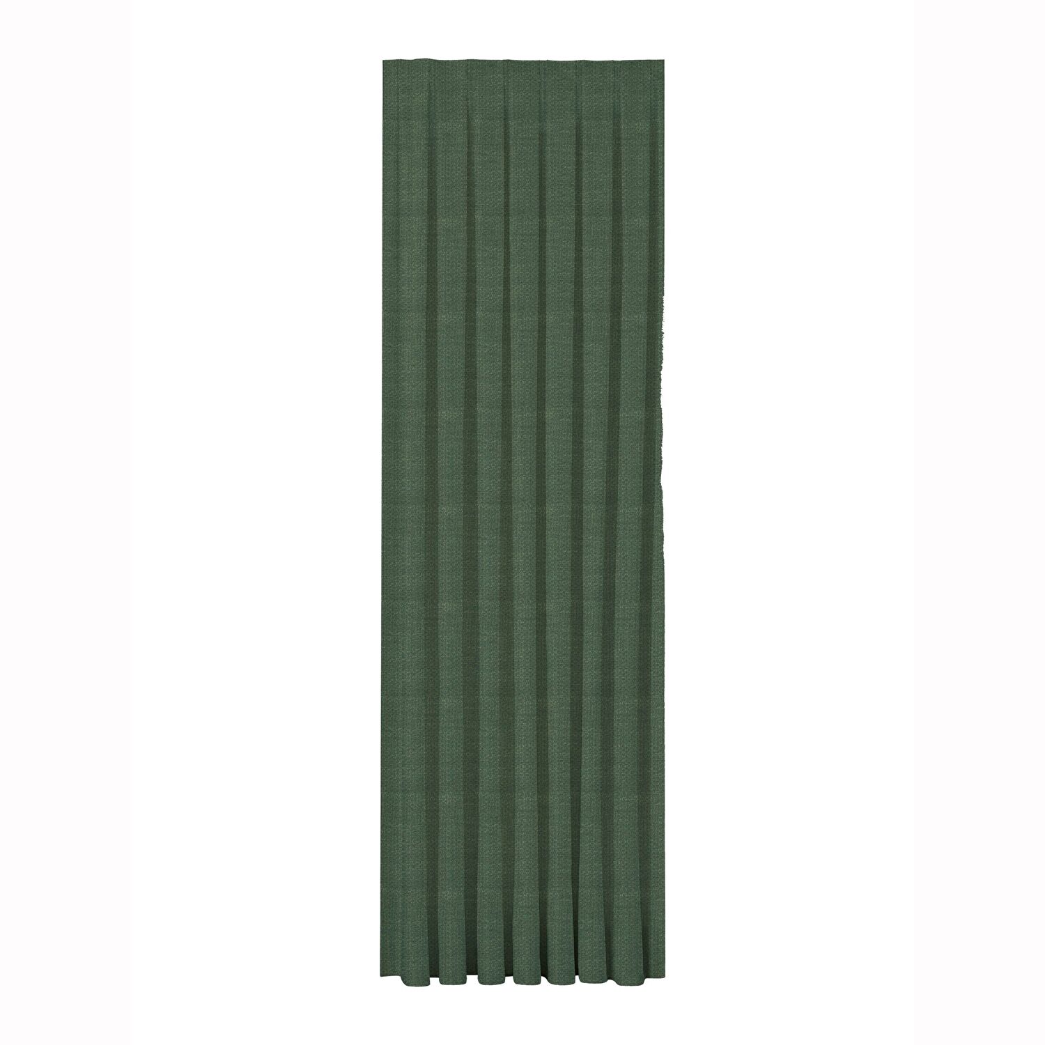 Taç Flan Fon Perde Yeşil ( Max Yükseklik : 290 cm )