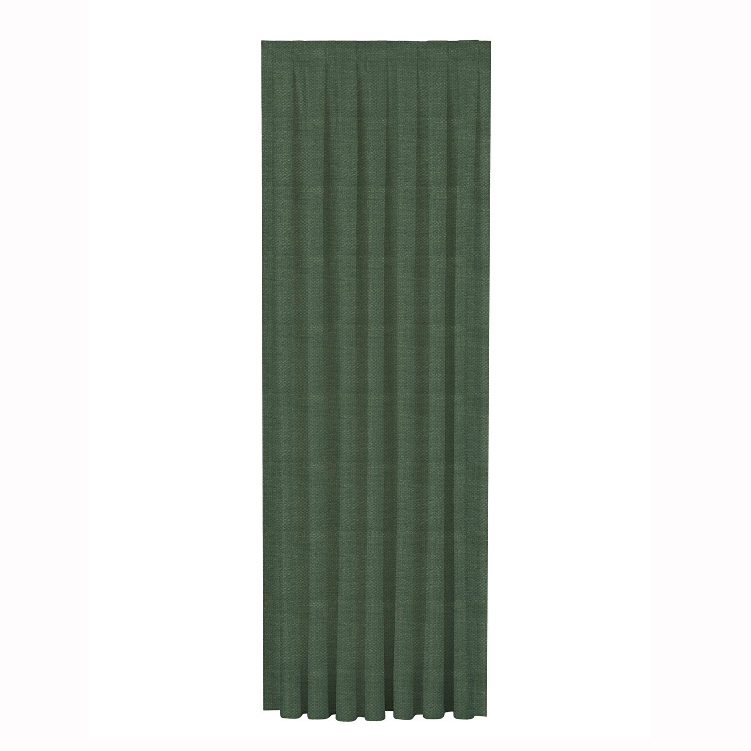 Taç Flan Fon Perde Yeşil ( Max Yükseklik : 290 cm )