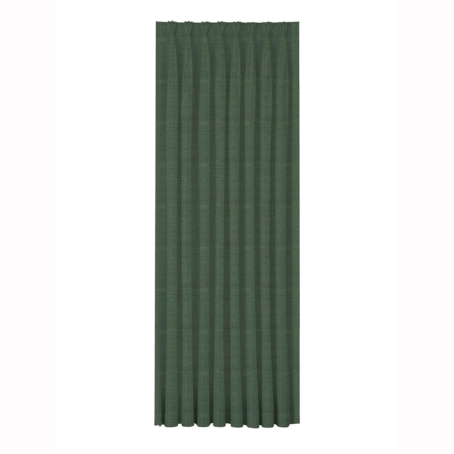 Taç Flan Fon Perde Yeşil ( Max Yükseklik : 290 cm )