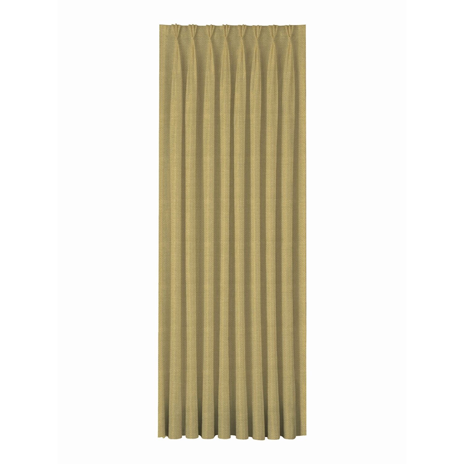 Taç Flan Fon Perde Sarı ( Max Yükseklik : 290 cm )