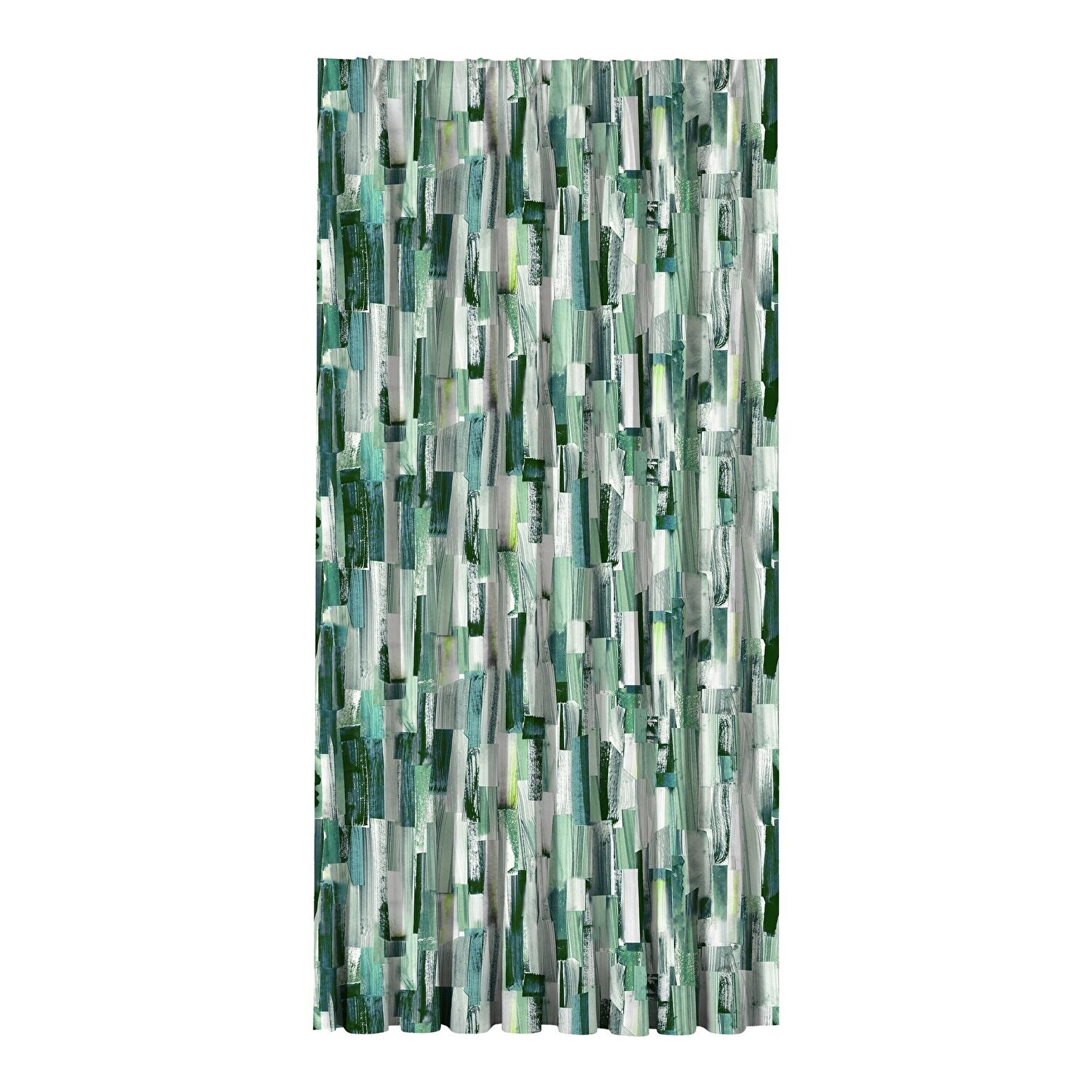 Taç Hiral Fon Perde Yeşil ( Max Yükseklik : 280 cm )