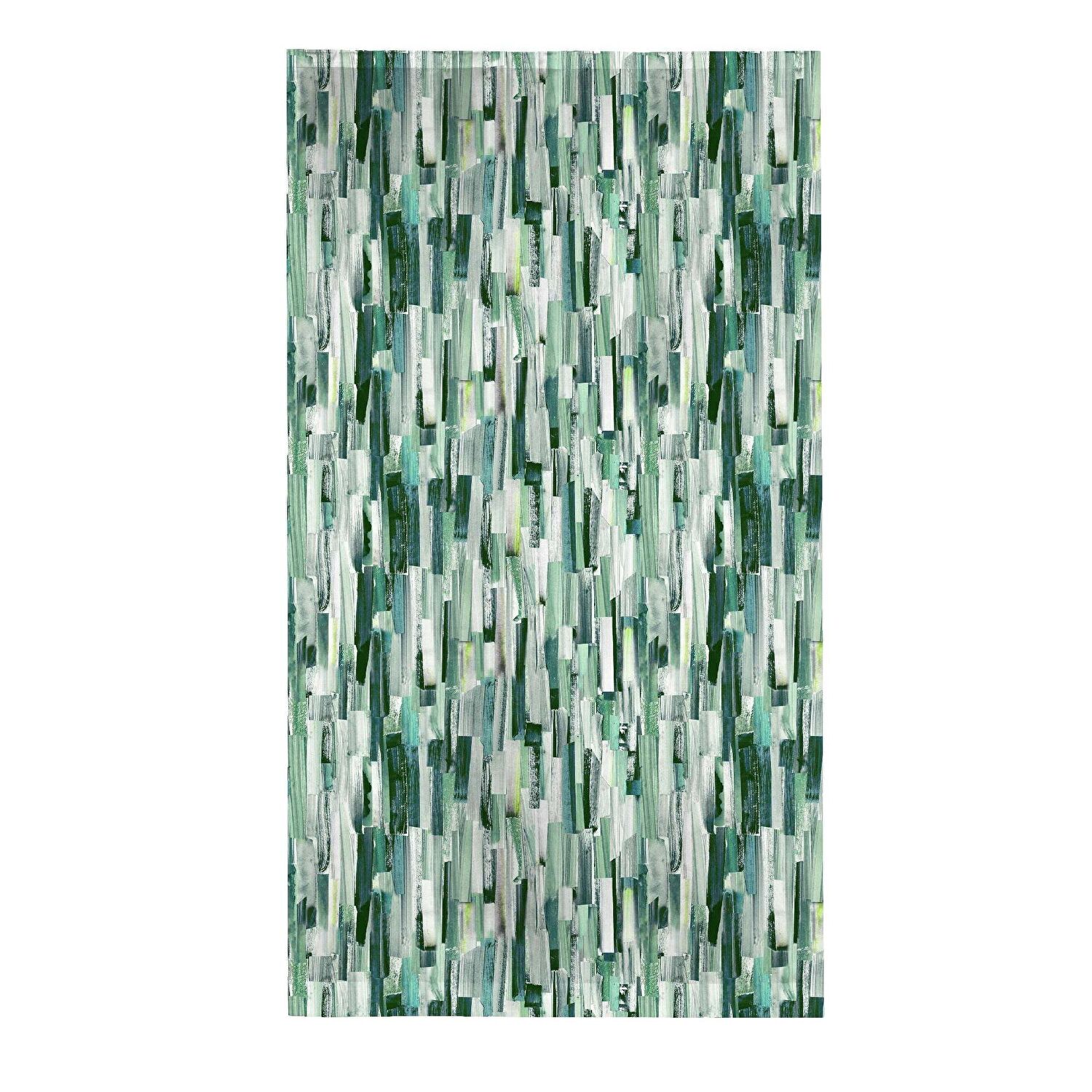 Taç Hiral Fon Perde Yeşil ( Max Yükseklik : 280 cm )