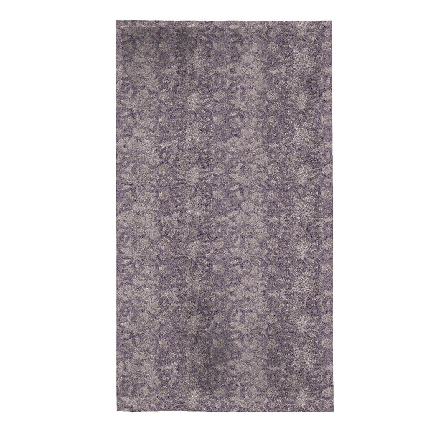 Taç Longer Fon Perde Mor ( Max Yükseklik : 295 cm )