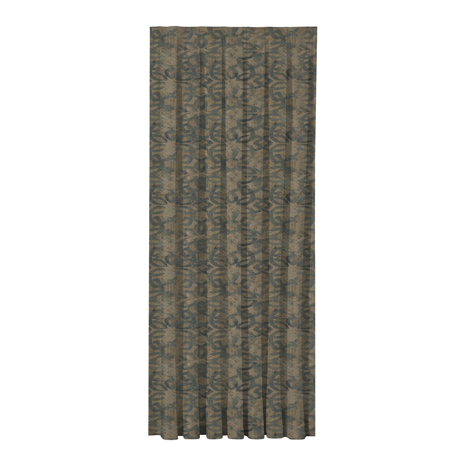 Taç Longer Fon Perde Mavi ( Max Yükseklik : 295 cm )