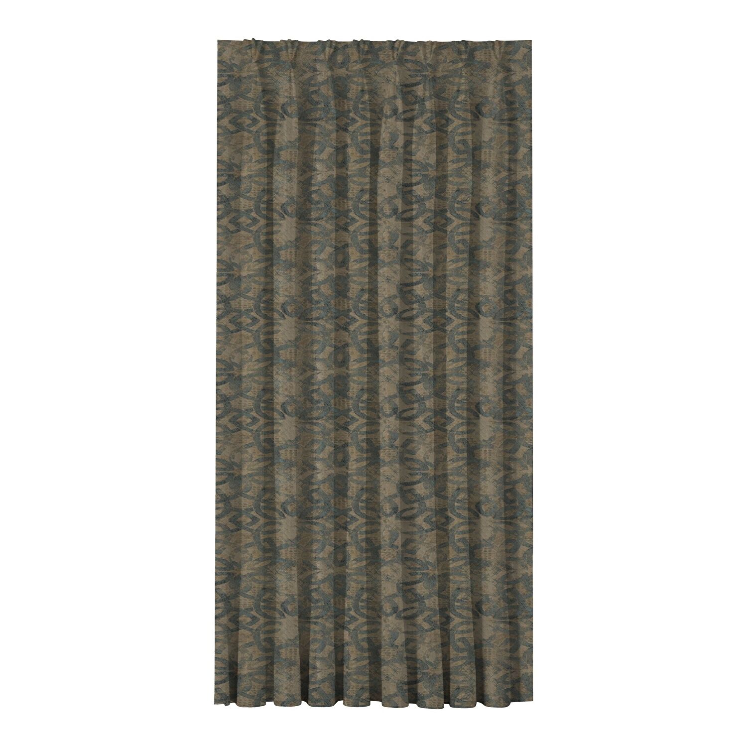 Taç Longer Fon Perde Mavi ( Max Yükseklik : 295 cm )