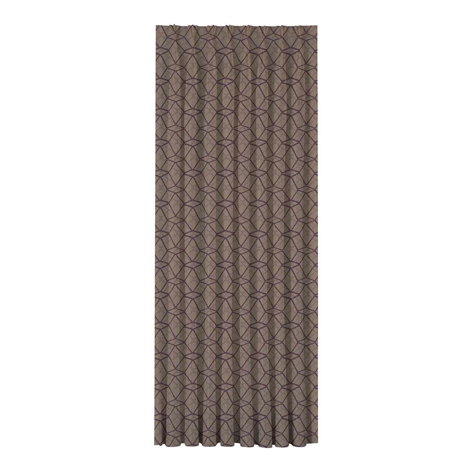 Taç Suprem Fon Perde Mor ( Max Yükseklik : 275 cm )