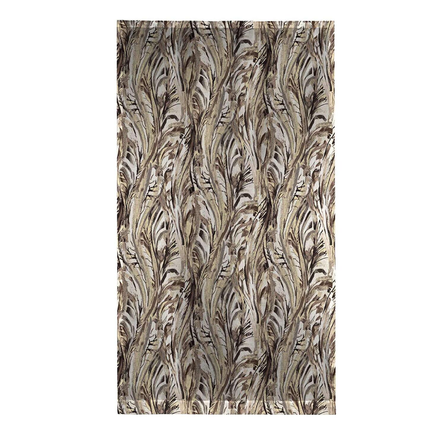 Taç Spoke Fon Perde Vizon ( Max Yükseklik : 295 cm )