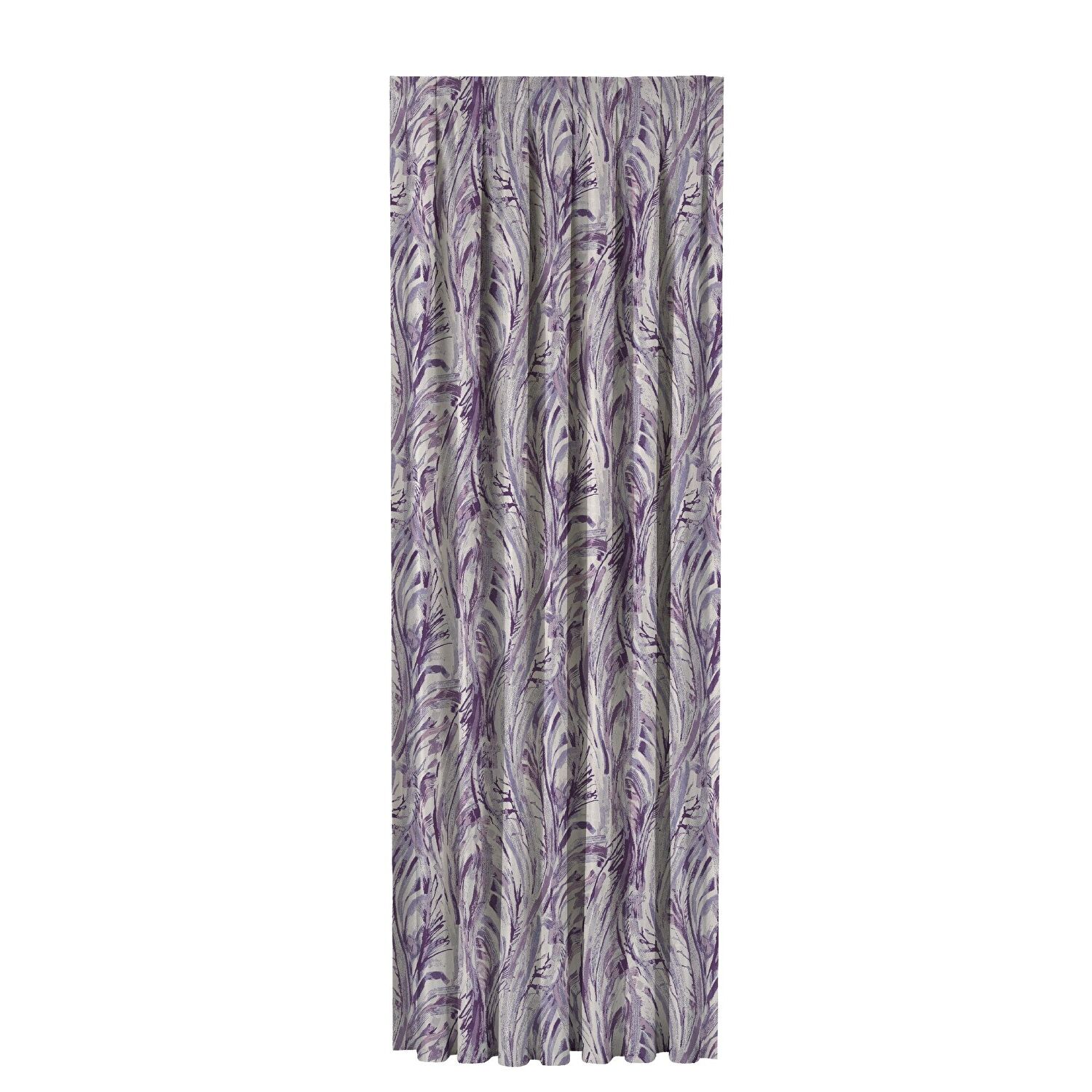 Taç Spoke Fon Perde Mor ( Max Yükseklik : 295 cm )