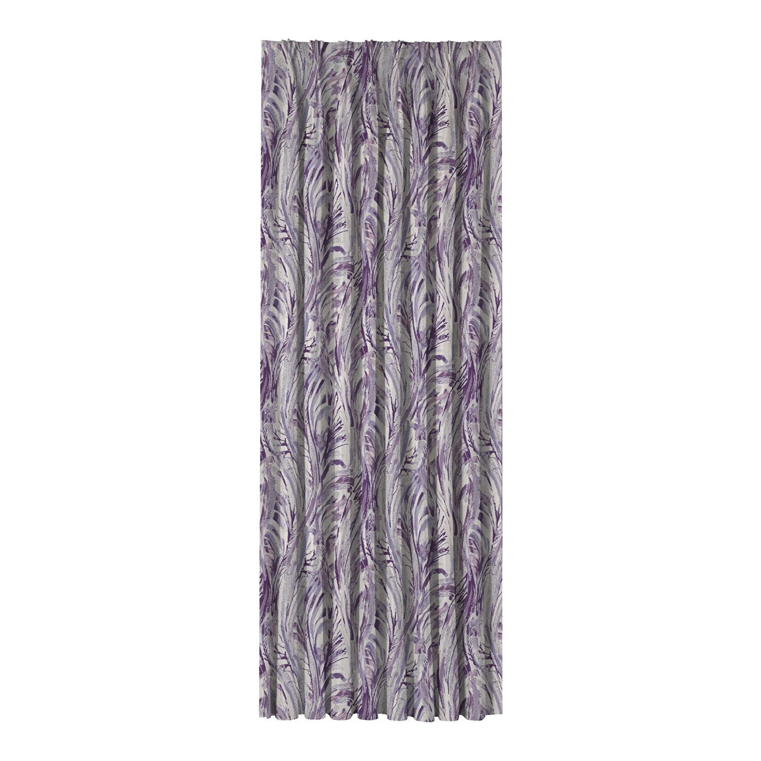 Taç Spoke Fon Perde Mor ( Max Yükseklik : 295 cm )