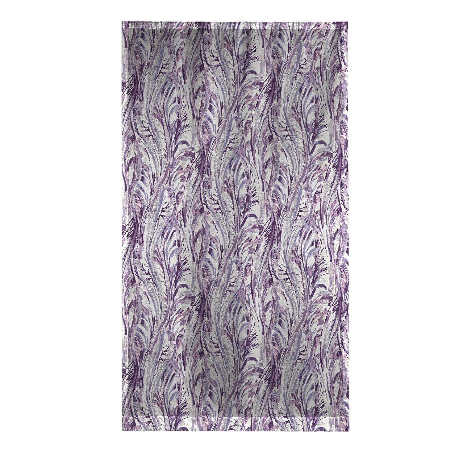 Taç Spoke Fon Perde Mor ( Max Yükseklik : 295 cm )