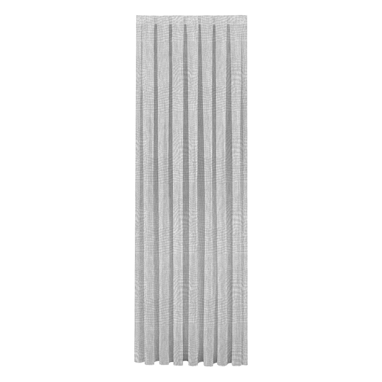 Taç Kaia Örme Tül Perde Gri ( Max Yükseklik : 270 cm )