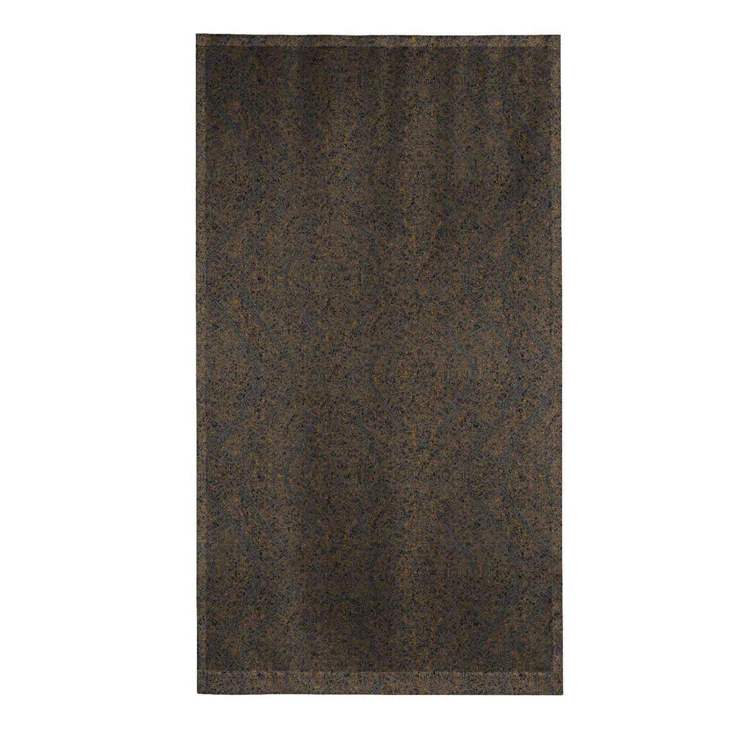 Taç Solvia Fon Perde Hardal ( Max Yükseklik : 275 cm )