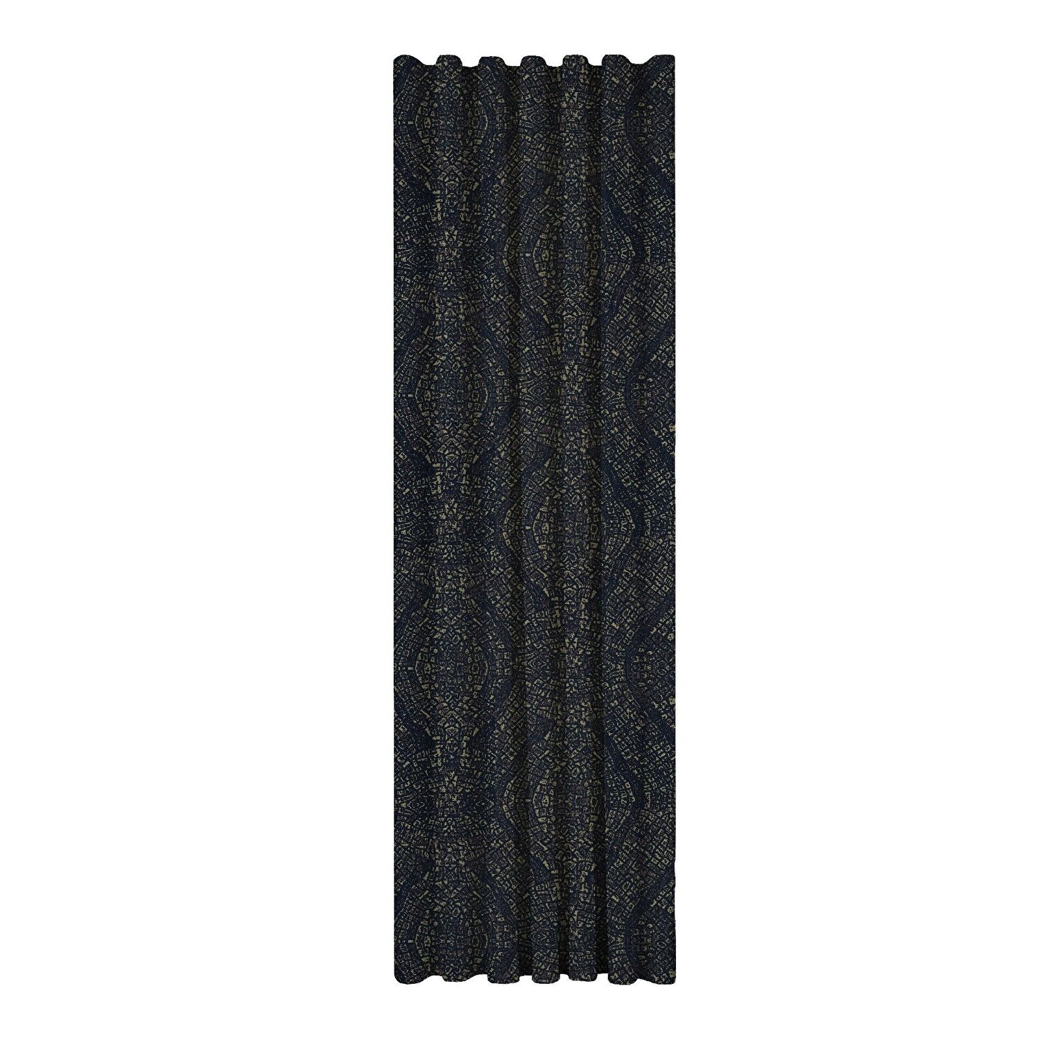 Taç Solvia Fon Perde Lacivert ( Max Yükseklik : 275 cm )