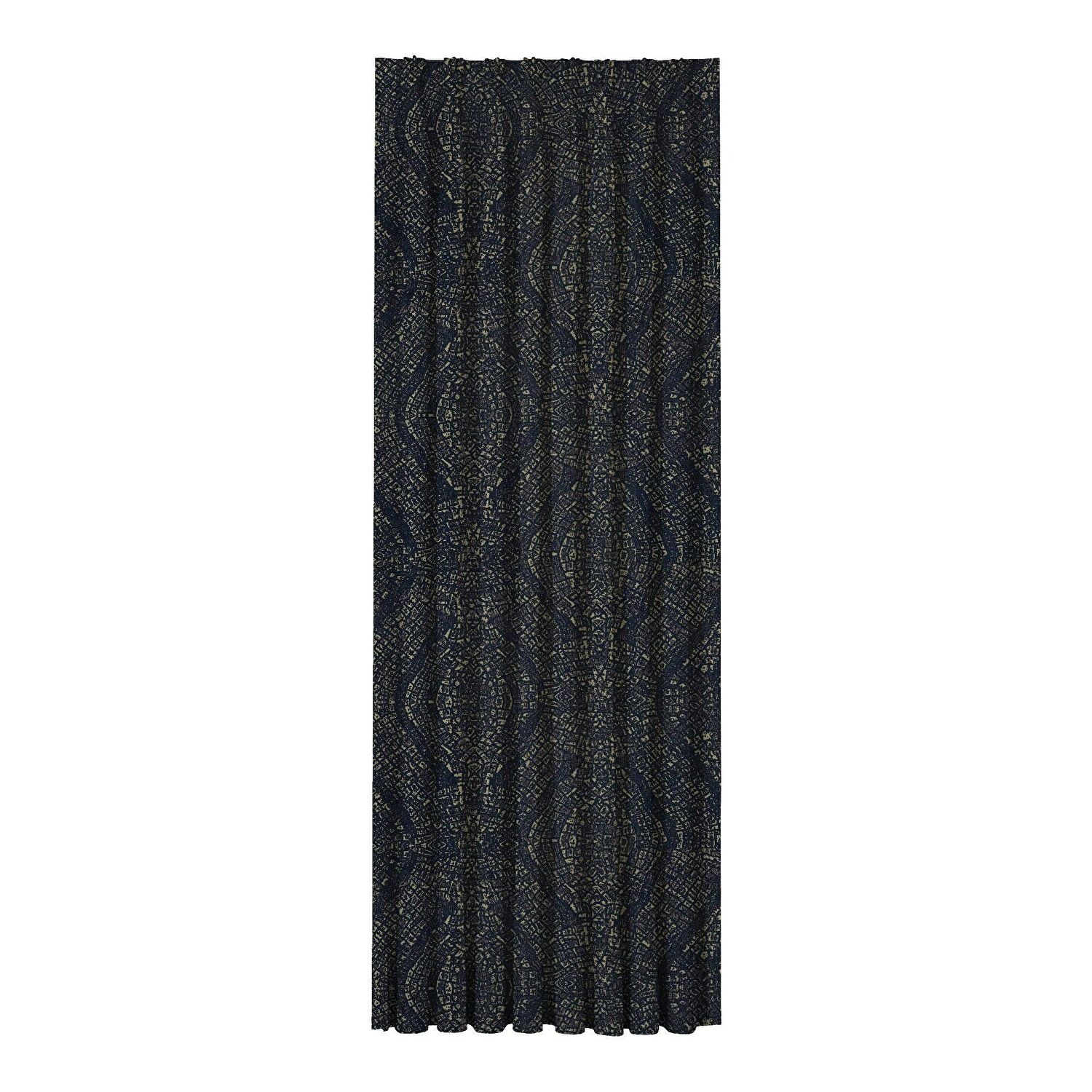 Taç Solvia Fon Perde Lacivert ( Max Yükseklik : 275 cm )