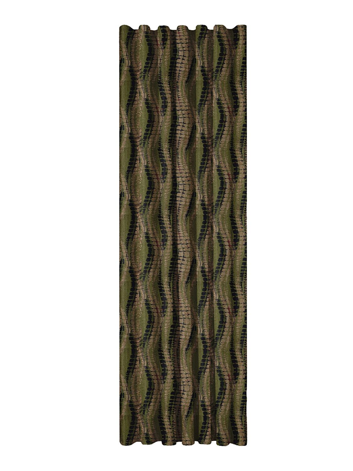 Taç Tranas Fon Perde Yeşil ( Max Yükseklik : 295 cm )