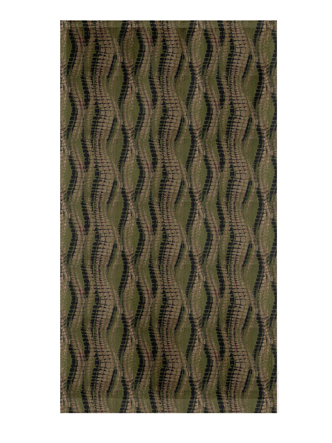 Taç Tranas Fon Perde Yeşil ( Max Yükseklik : 295 cm )