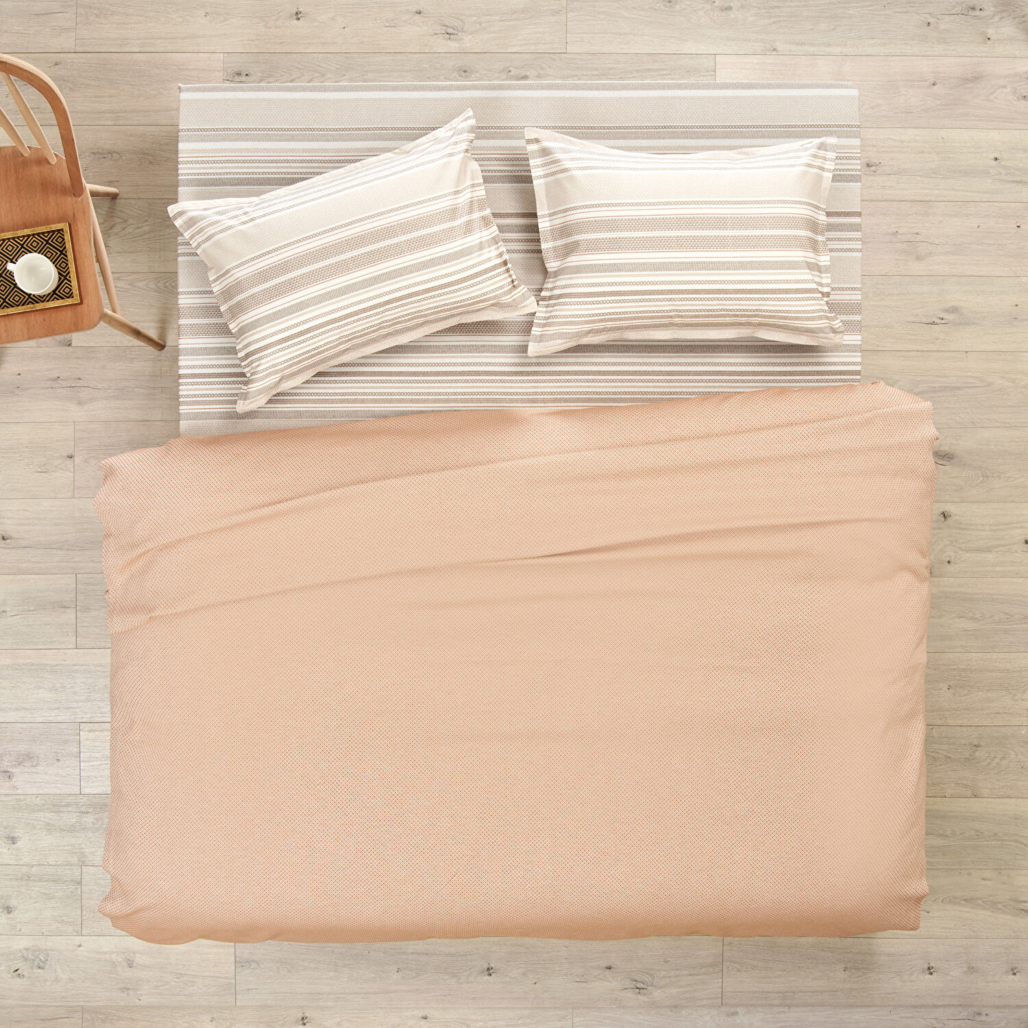 Taç Soho Çift Kişilik Softly Set Taba