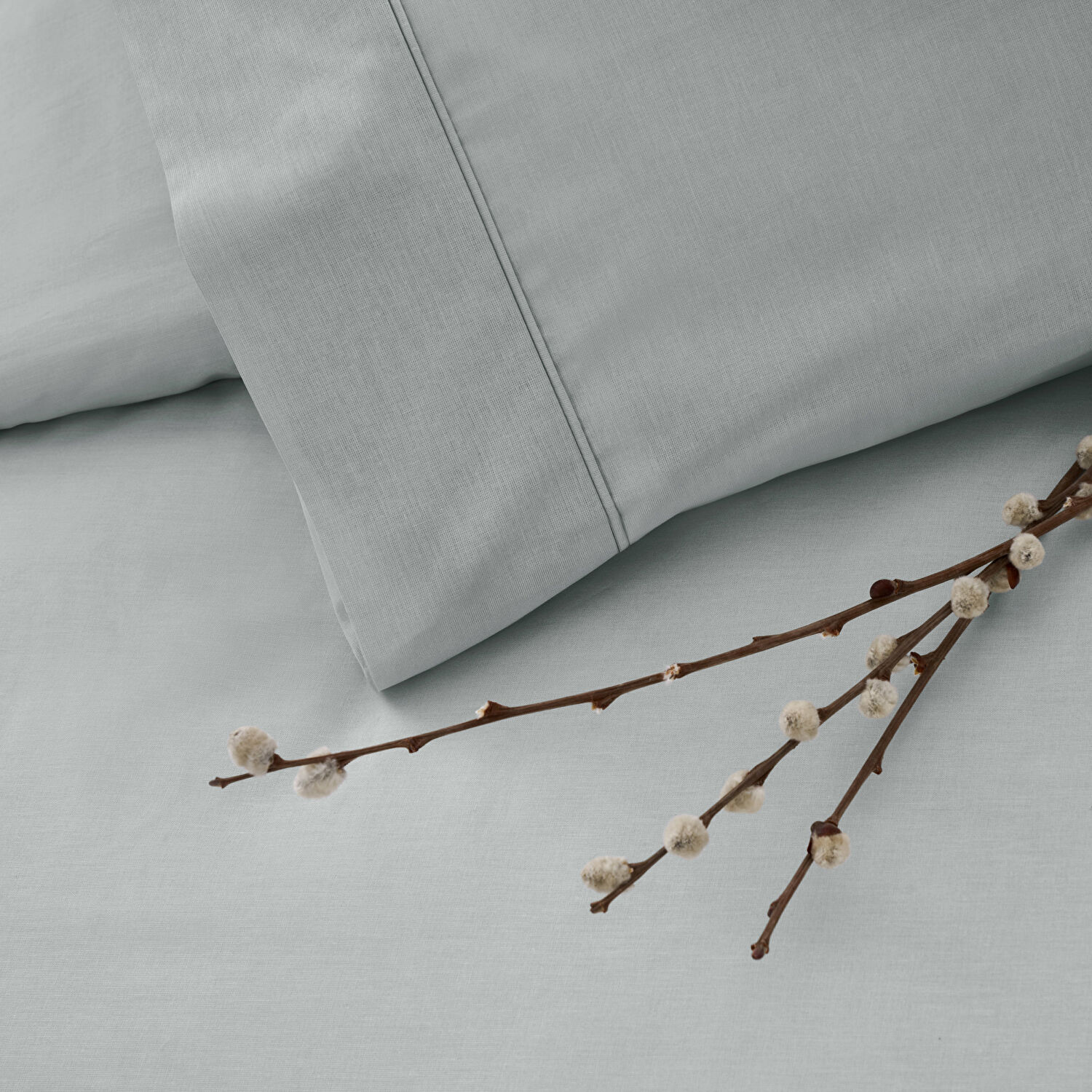 Taç Basic Ranforce Çift Kişilik Nevresim Takımı Gri