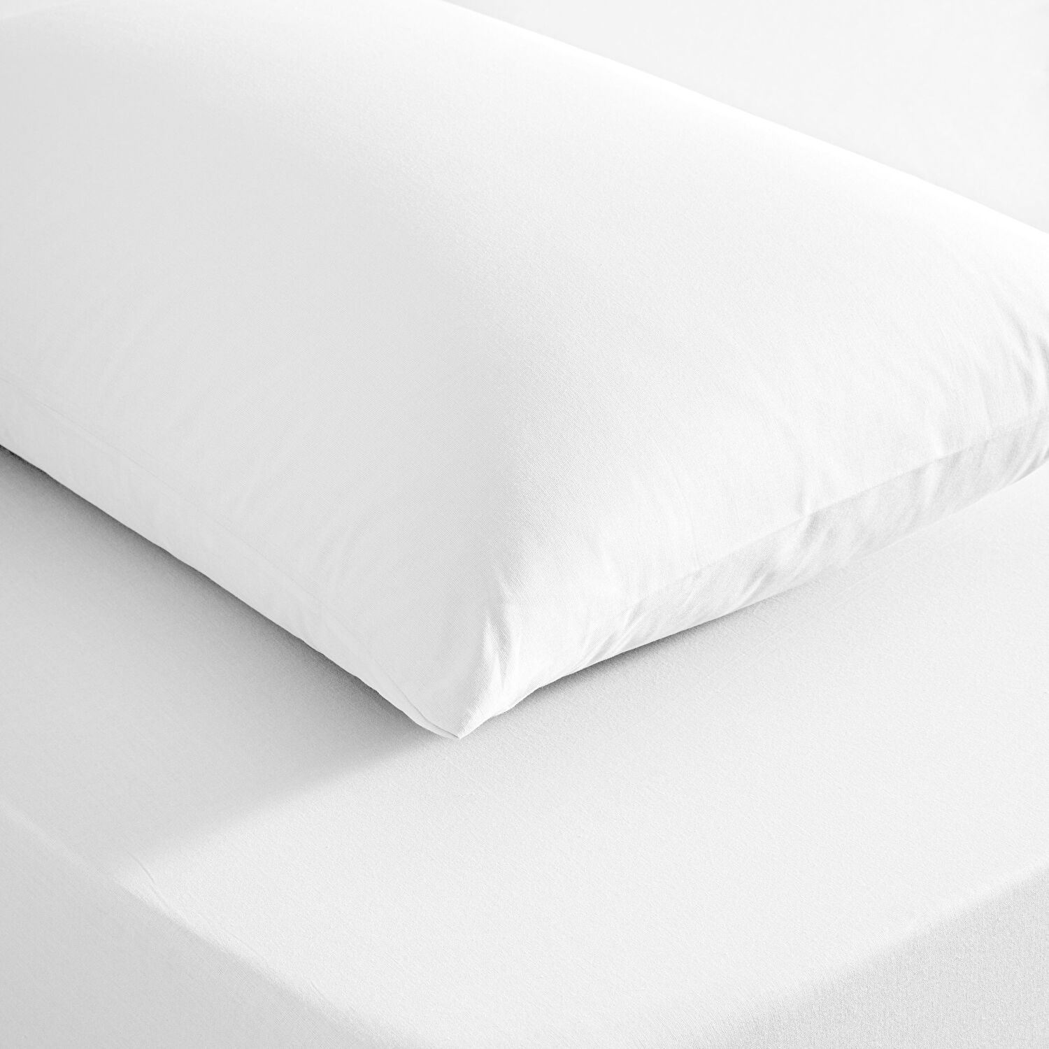 Taç Color Dreams Ranforce Tek Kişilik Çarşaf Seti Beyaz