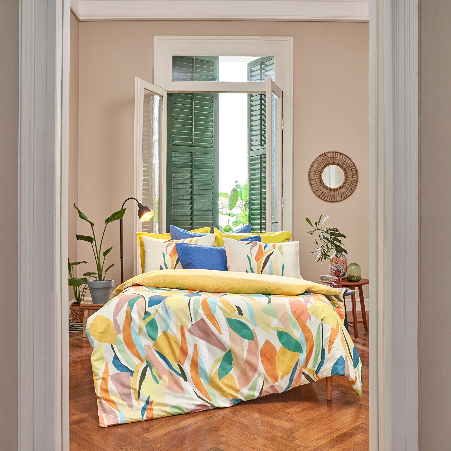 Taç Joey Ranforce Tek Kişilik Nevresim Takımı Turuncu