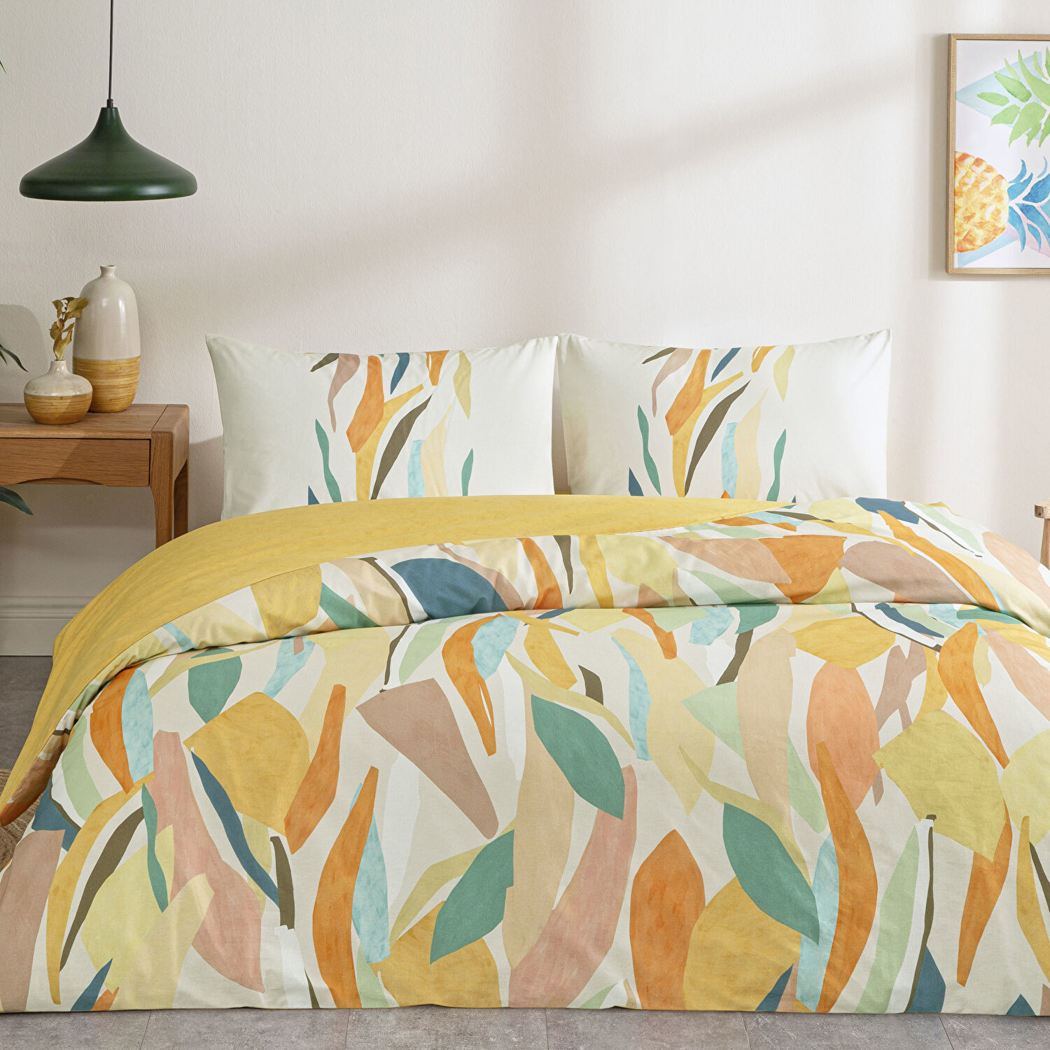 Taç Joey Ranforce Tek Kişilik Nevresim Takımı Turuncu