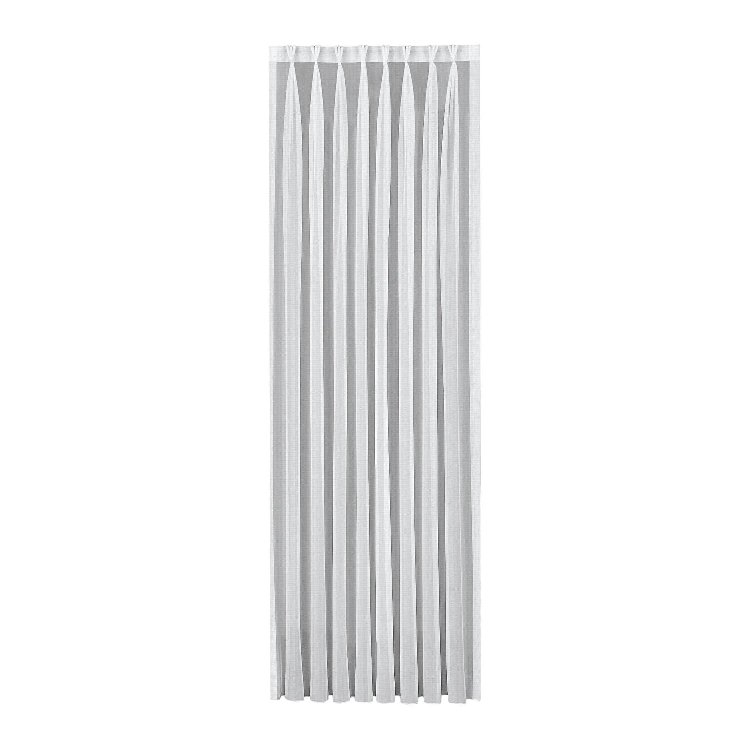 Taç Noor Örme Tül Perde Ekru ( Max Yükseklik : 270 cm )