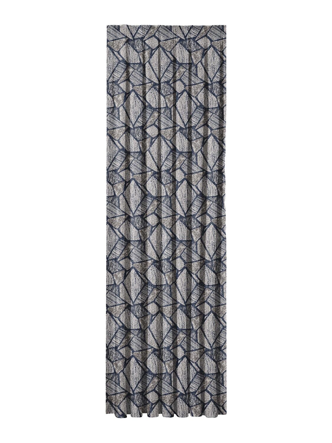 Taç Elıel Fon Perde Lacivert ( Max Yükseklik : 270 cm )