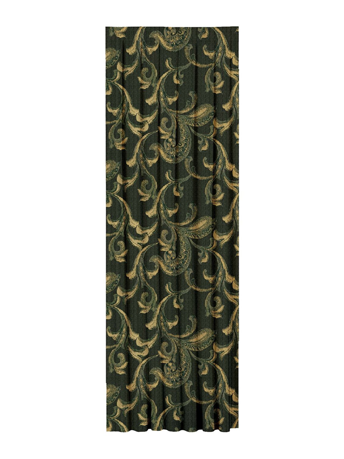 Taç Vulcano Fon Perde Yeşil ( Max Yükseklik : 300 cm )