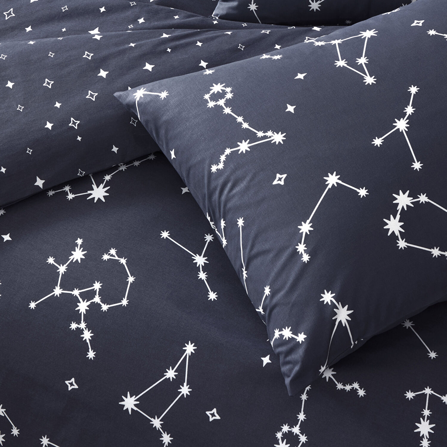 Taç Lonny Ranforce Tek Kişilik Nevresim Takımı Lacivert