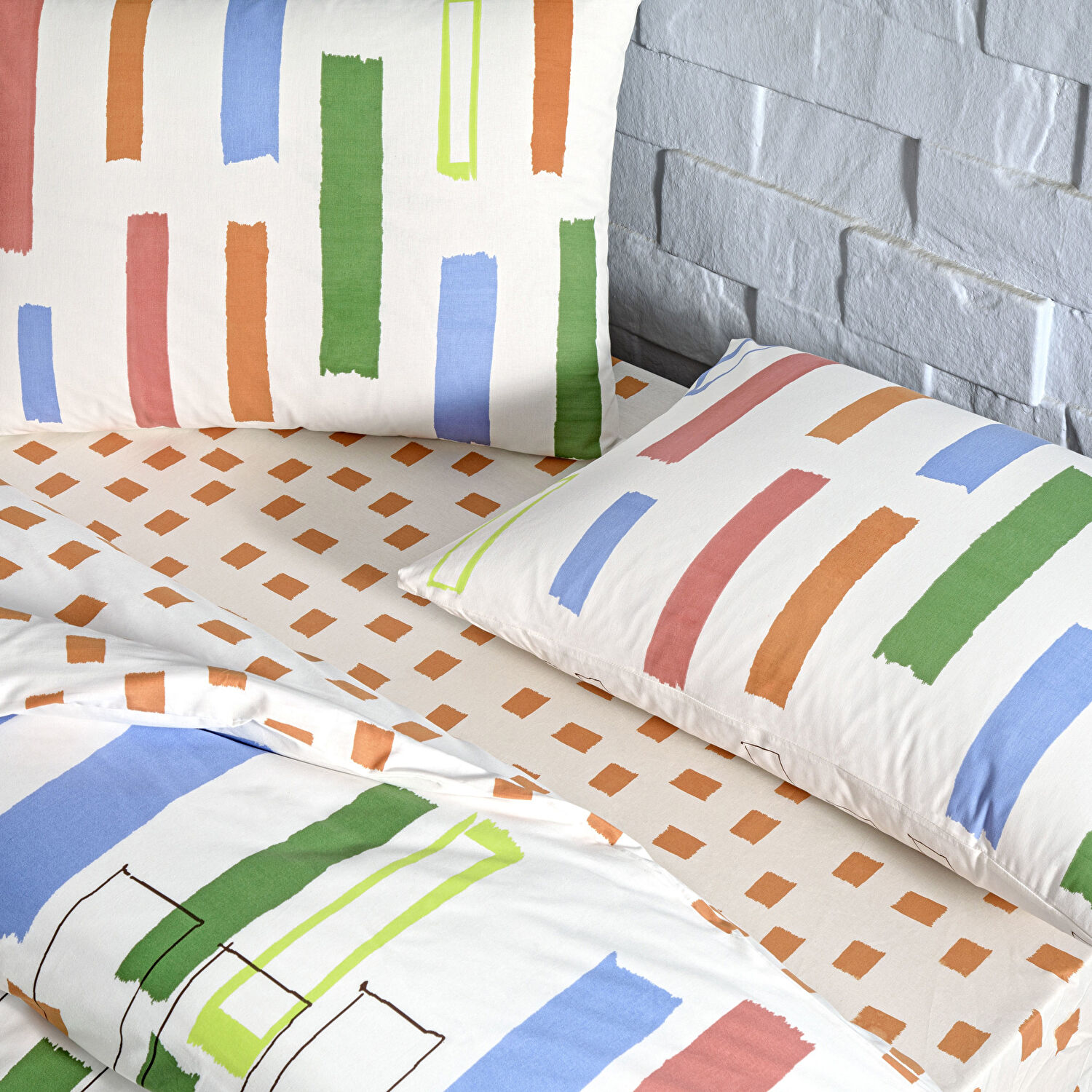 Taç Legrand Ranforce Tek Kişilik Nevresim Takımı Yeşil