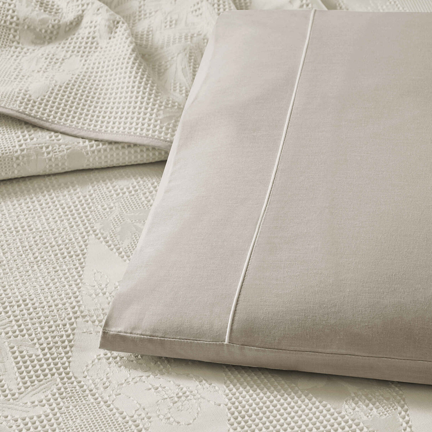 Taç Jakar Flava Tek Kişilik Pike Takımı Gri