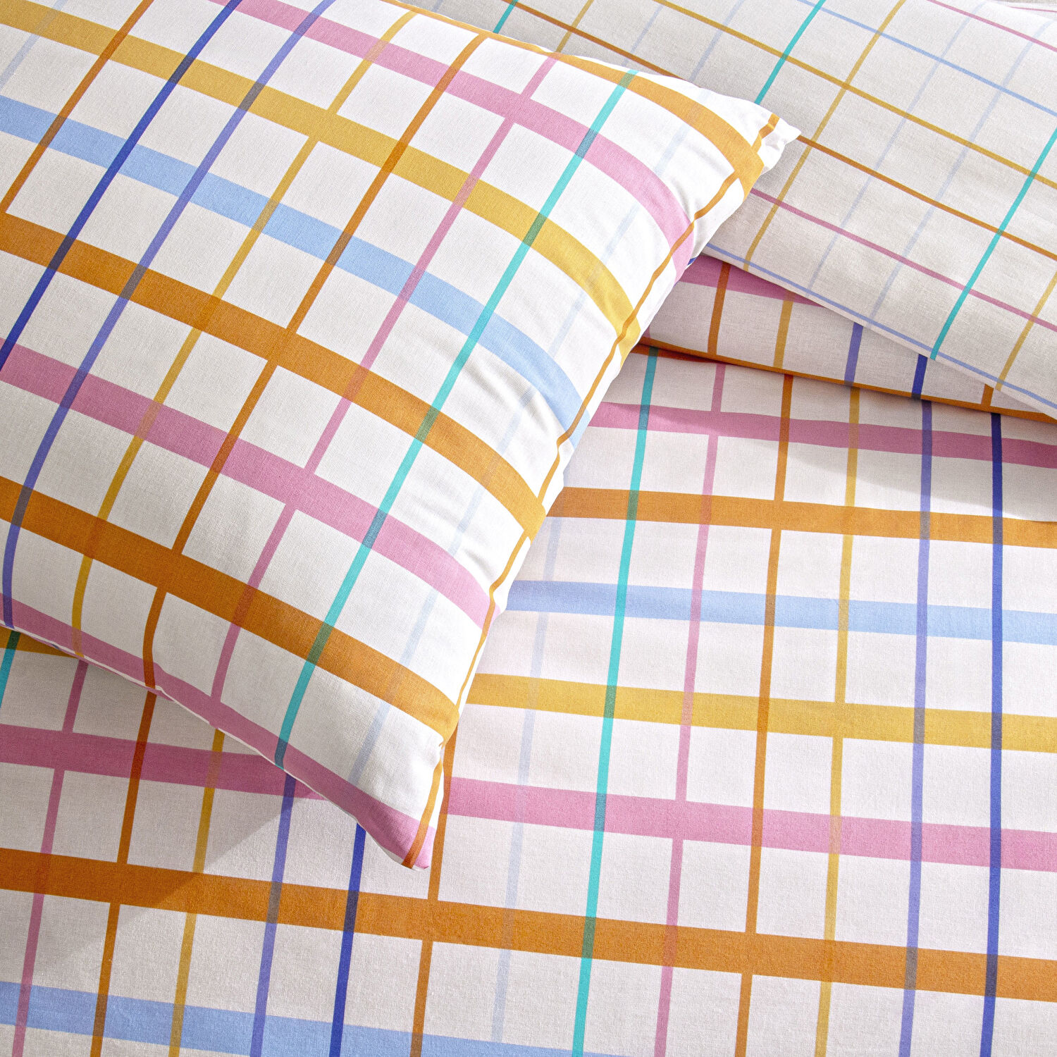 Taç Flexıa Ranforce Çift Kişilik Nevresim Takımı Turuncu