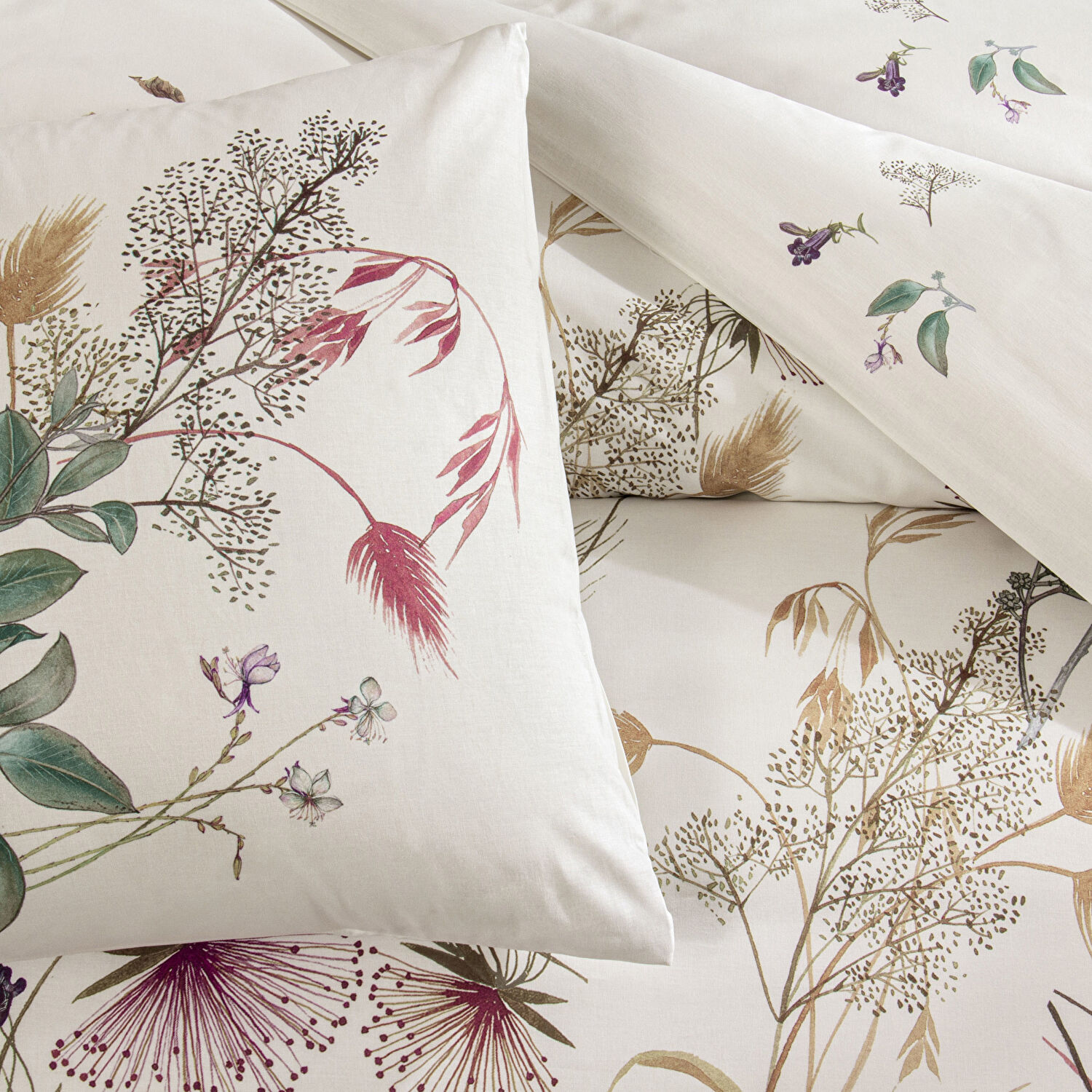 Taç Elowen Ranforce Tek Kişilik Nevresim Takımı Yeşil