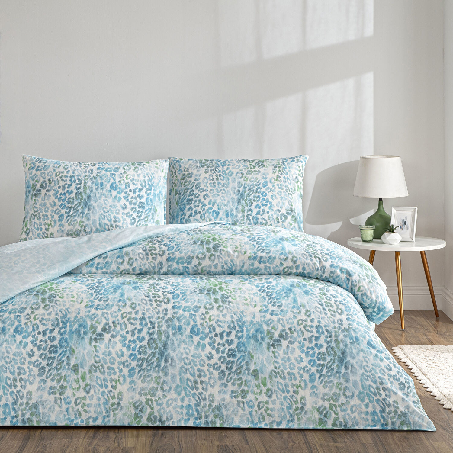 Taç Arwen Ranforce Çift Kişilik Nevresim Takımı Mavi