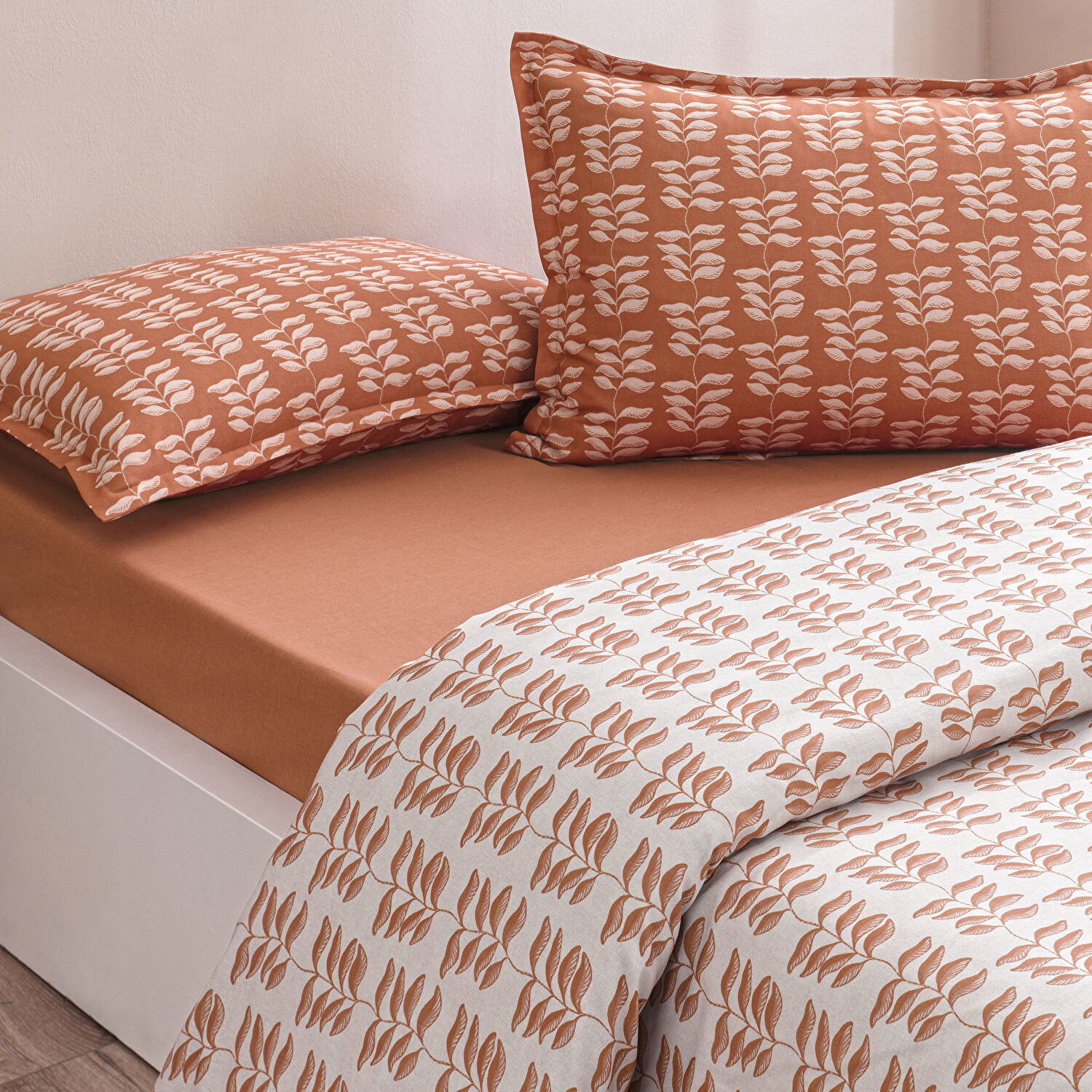 Taç Lorien Seç&Ser Tek Kişilik Nevresim Takımı Turuncu