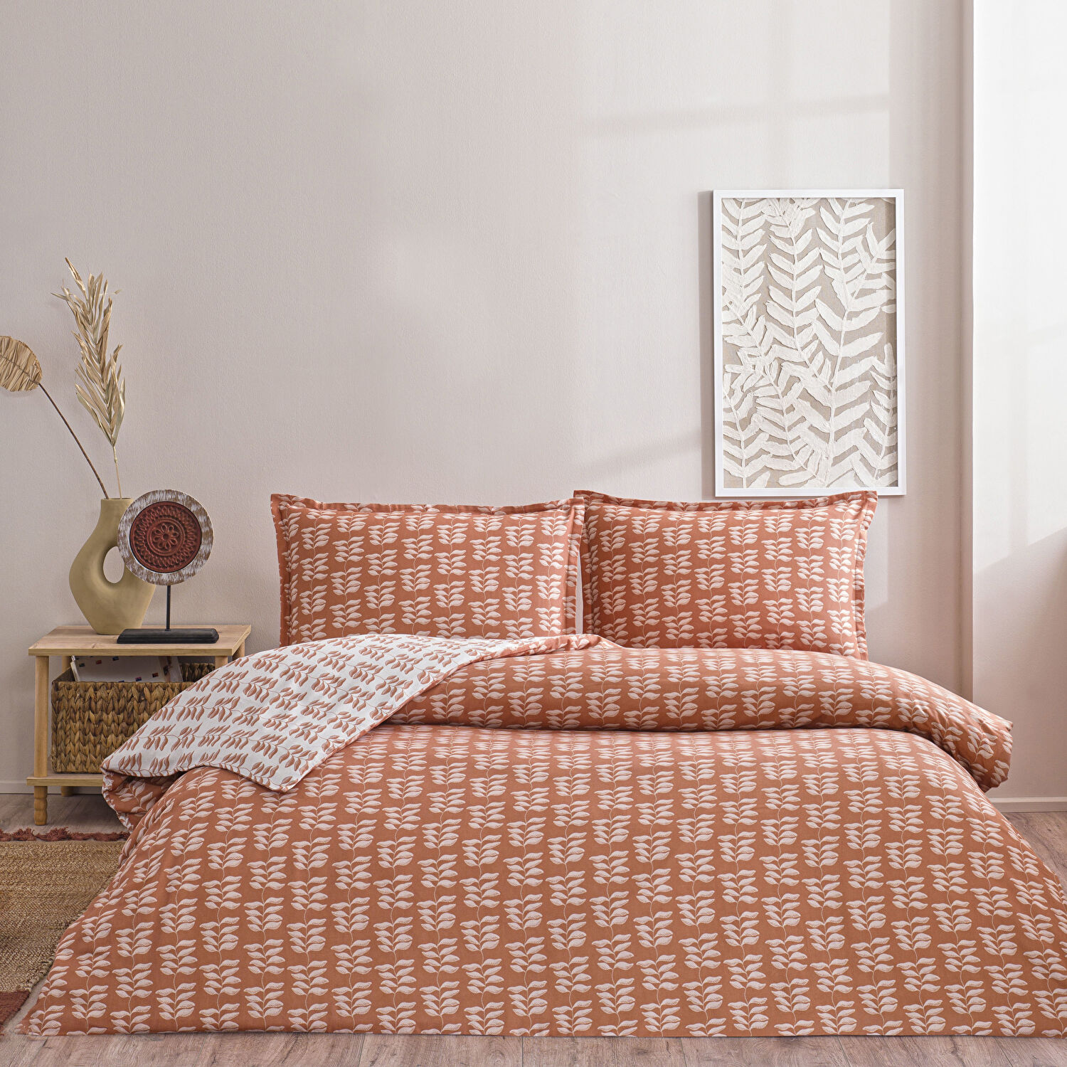 Taç Lorien Seç&Ser Tek Kişilik Nevresim Takımı Turuncu