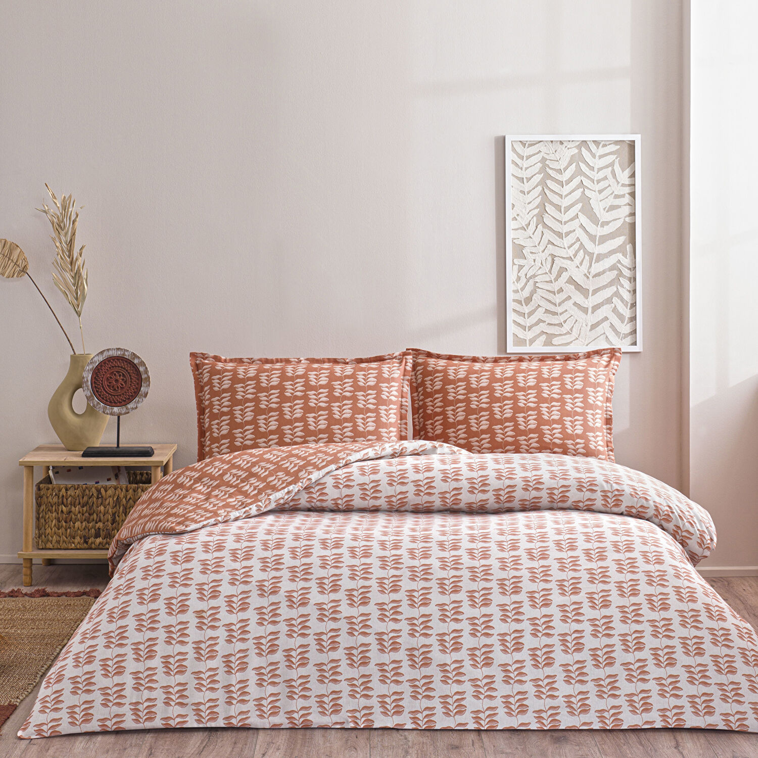 Taç Lorien Seç&Ser Tek Kişilik Nevresim Takımı Turuncu