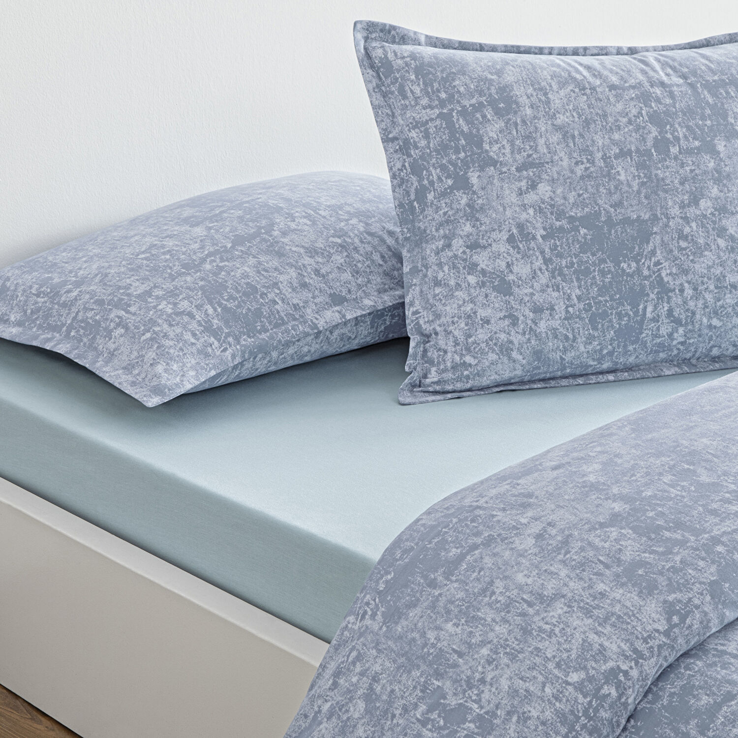 Taç Shimmer Seç&Ser Çift Kişilik Nevresim Takımı Lacivert